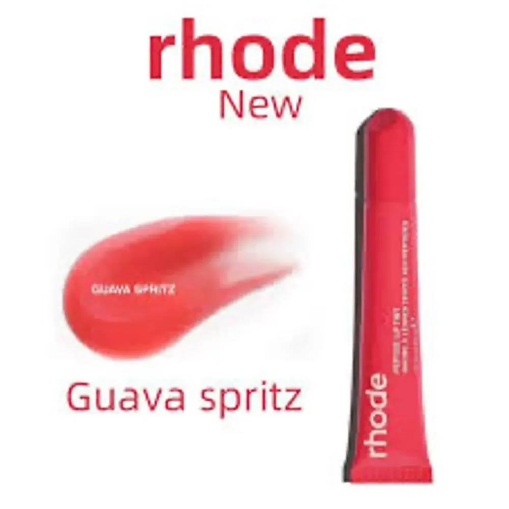 NEW Rhode Peptide Lip Tint‎ Guava Spritz Sheer Coral Hydrating Glossy Lip Balm